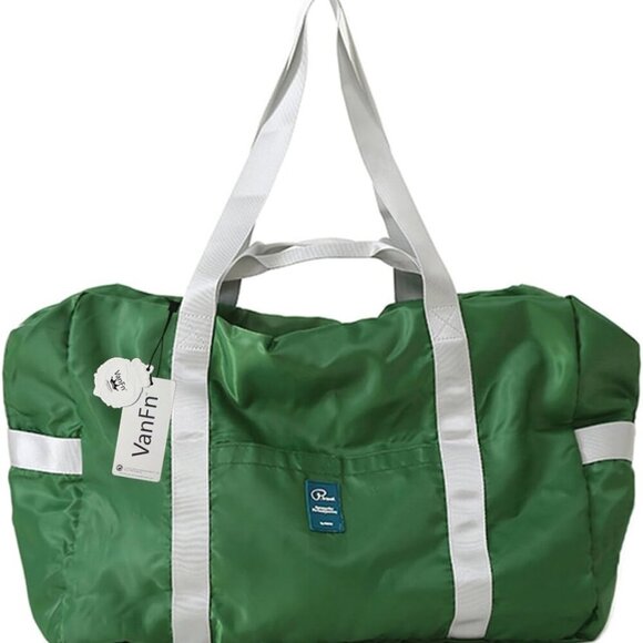 Foldable Travel Duffel Bag, Sports Duffels Gym Bag, Rainproof Nylon Totes, Sport - Picture 1 of 8